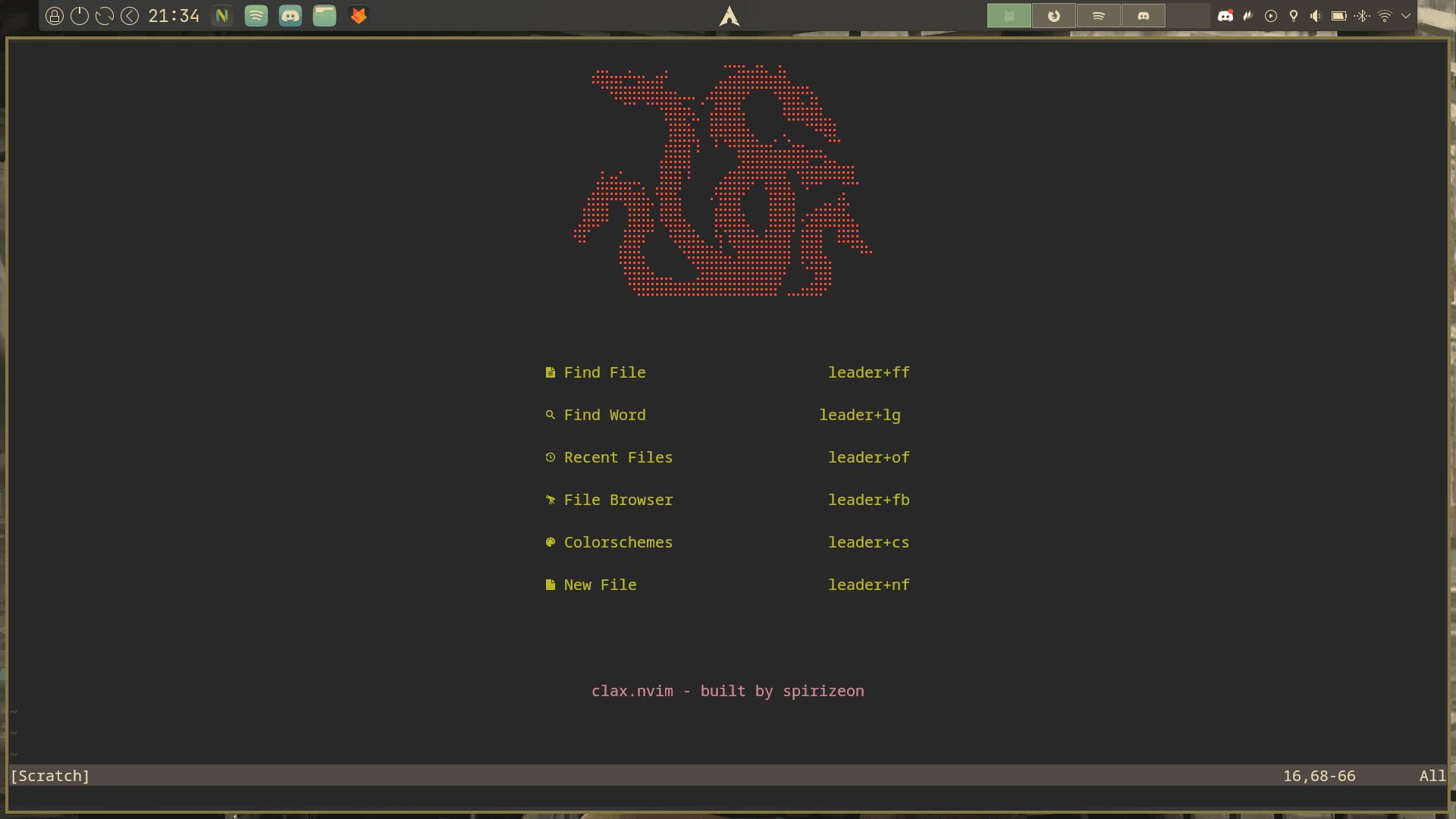 🐲 Clax.nvim: A Lightning-Fast Neovim Distribution
